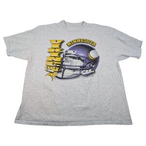 Vtg‎ 90s Minnesota Vikings Shirt Adult Size 2XL/3XL?